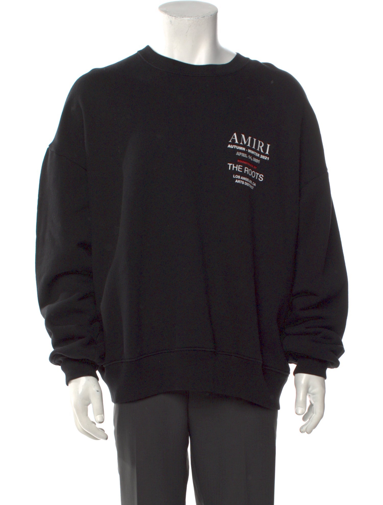 Amiri Graphic Print Crew Neck T-Shirt